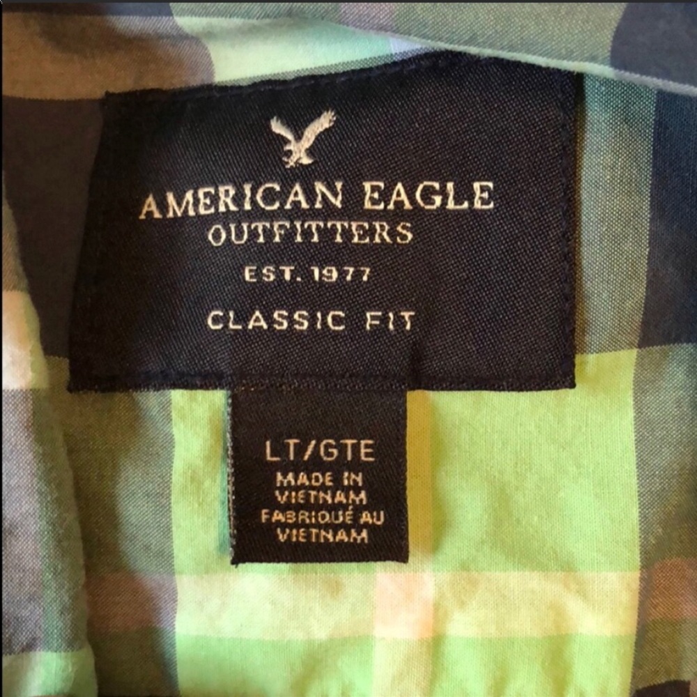 American Eagle Button Down. Size L - image 2